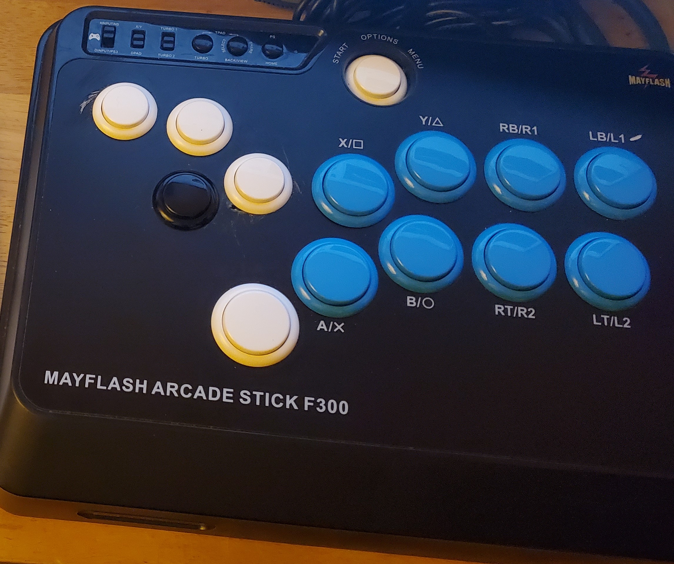 Picture of modded Mayflash F300